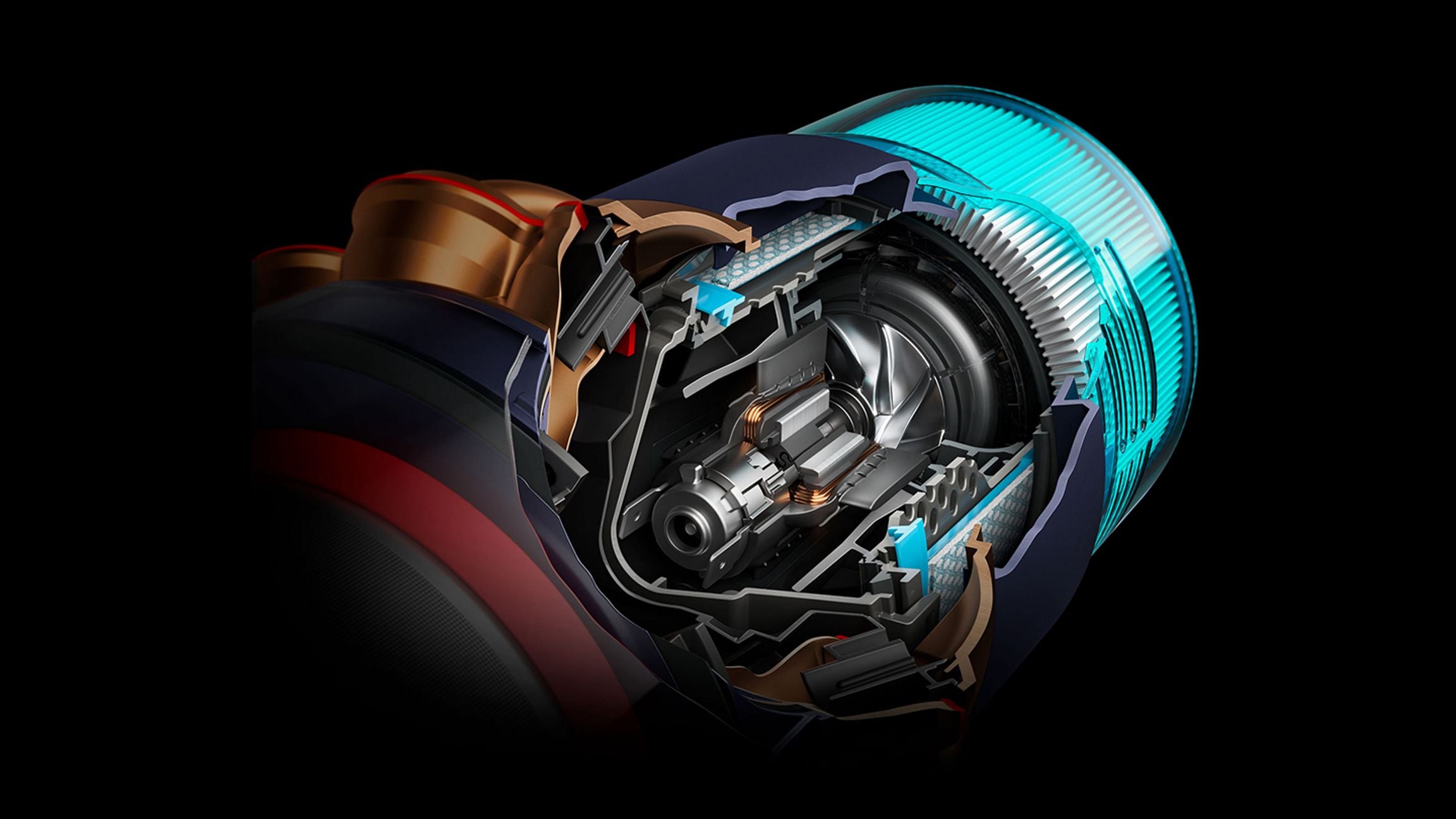 Dyson Gen5detect™ Absolute vacuum (Prussian Blue/Copper)